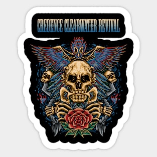 CREDENCE CLEARWATER REVIVAL BAND Sticker